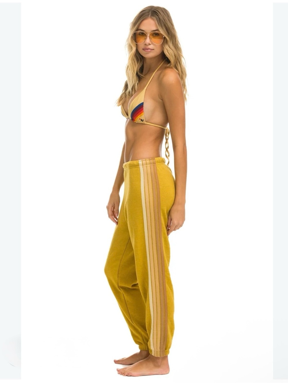 Aviator Nation 5 Stripe Joggers